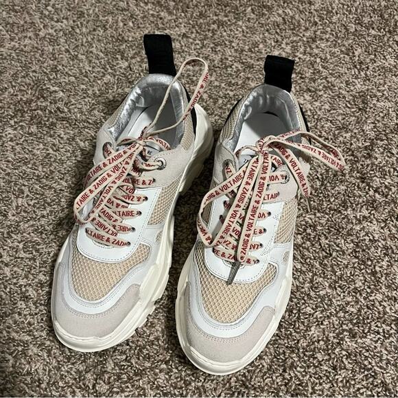 Zadig & Voltaire Future platform sneakers size 41 - Picture 6 of 11